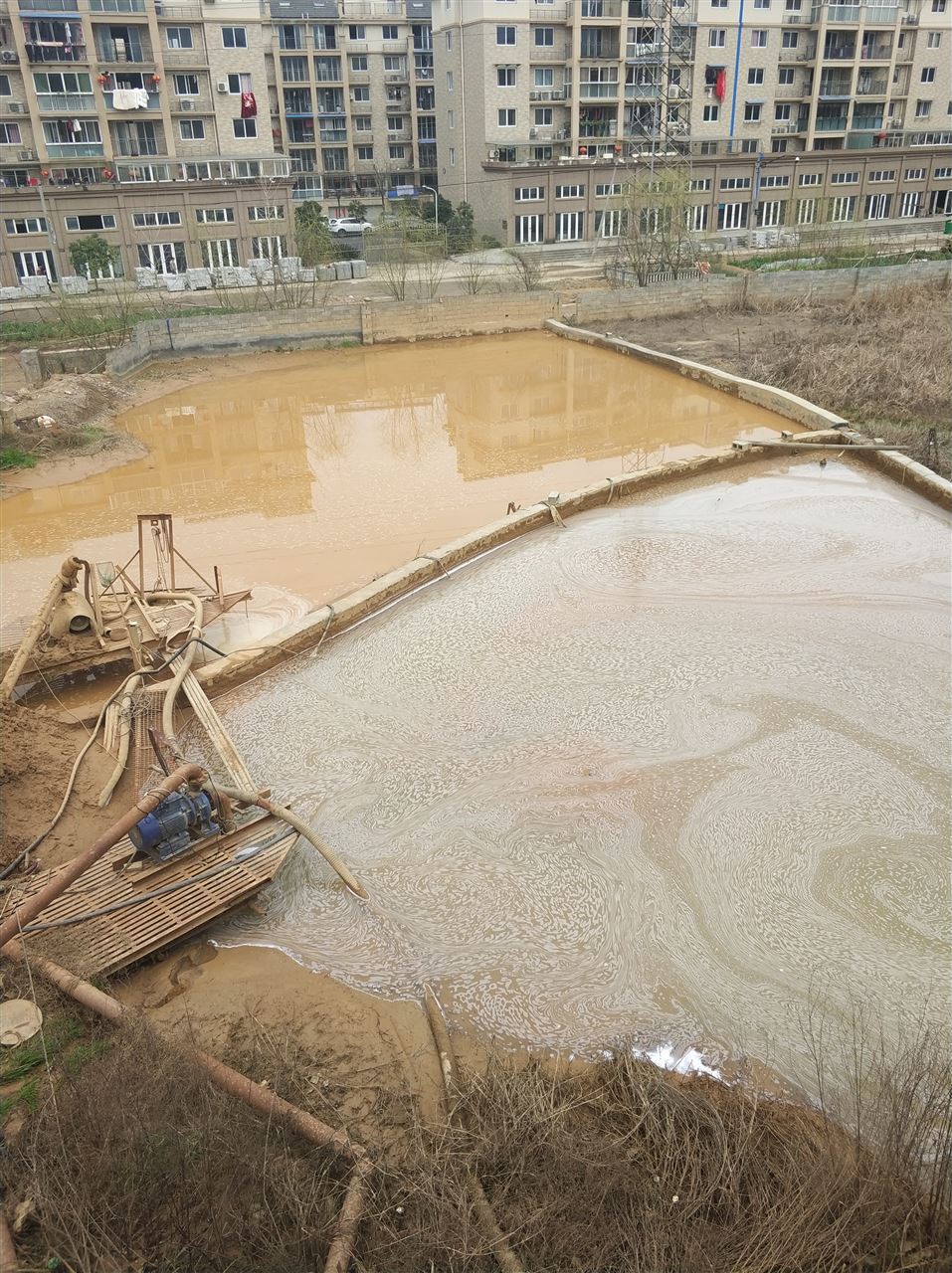 自贡沉淀池淤泥清理-厂区废水池淤泥清淤